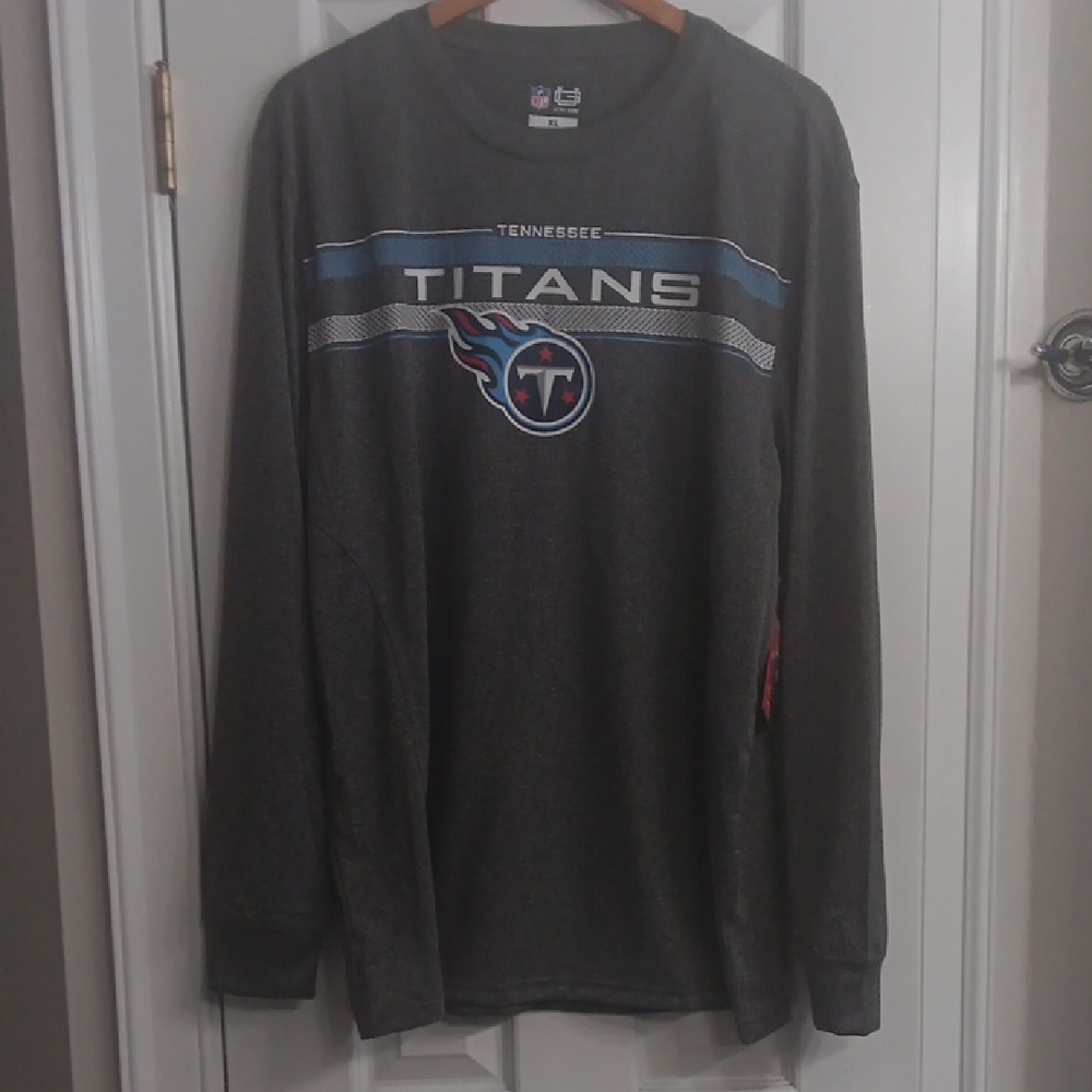 NFL Tennessee Titans Gray Long Sleeve Shirt